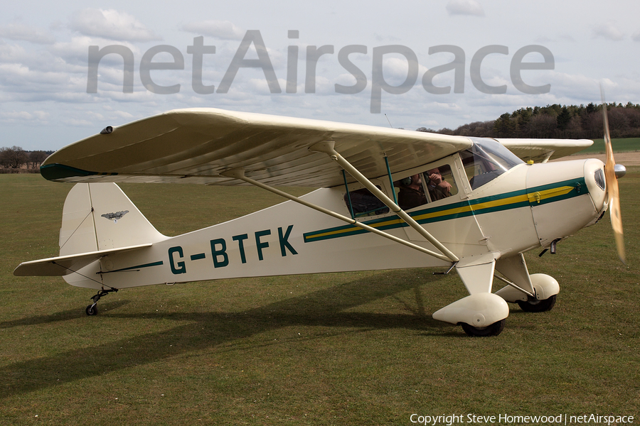 (Private) Taylorcraft BC-12D Twosome (G-BTFK) | Photo 105692