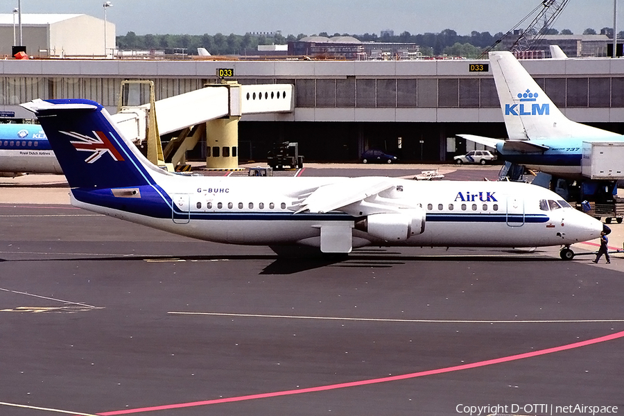 Air UK BAe Systems BAe-146-300 (G-BUHC) | Photo 143057