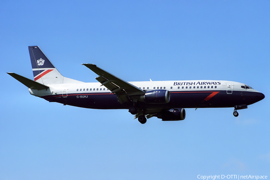 British Airways Boeing 737-4Q8 (G-BUHJ) | Photo 430391