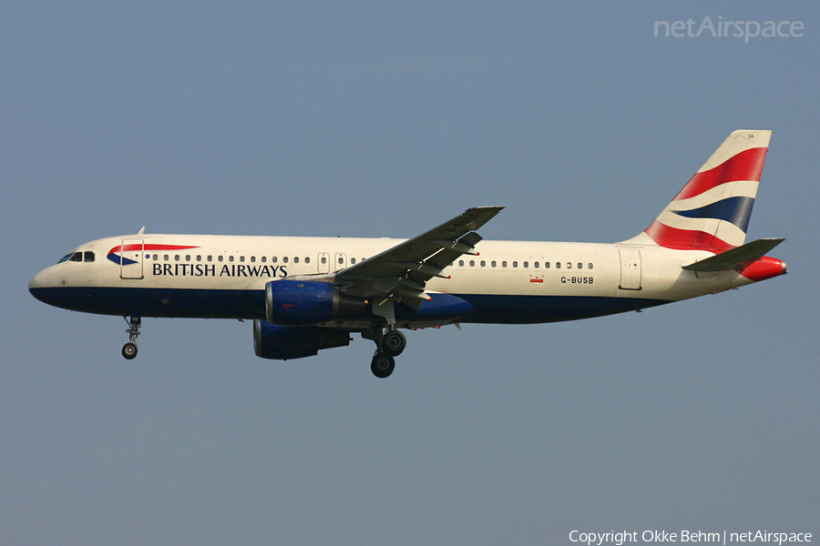 British Airways Airbus A320-111 (G-BUSB) | Photo 57701