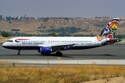 British Airways Airbus A320-111 (G-BUSB) at  Madrid - Barajas, Spain