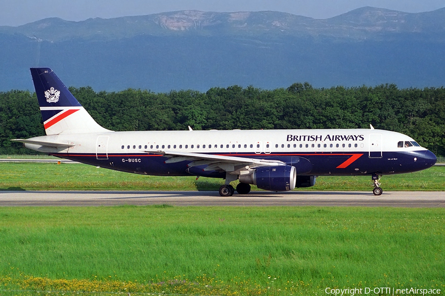 British Airways Airbus A320-111 (G-BUSC) | Photo 267012