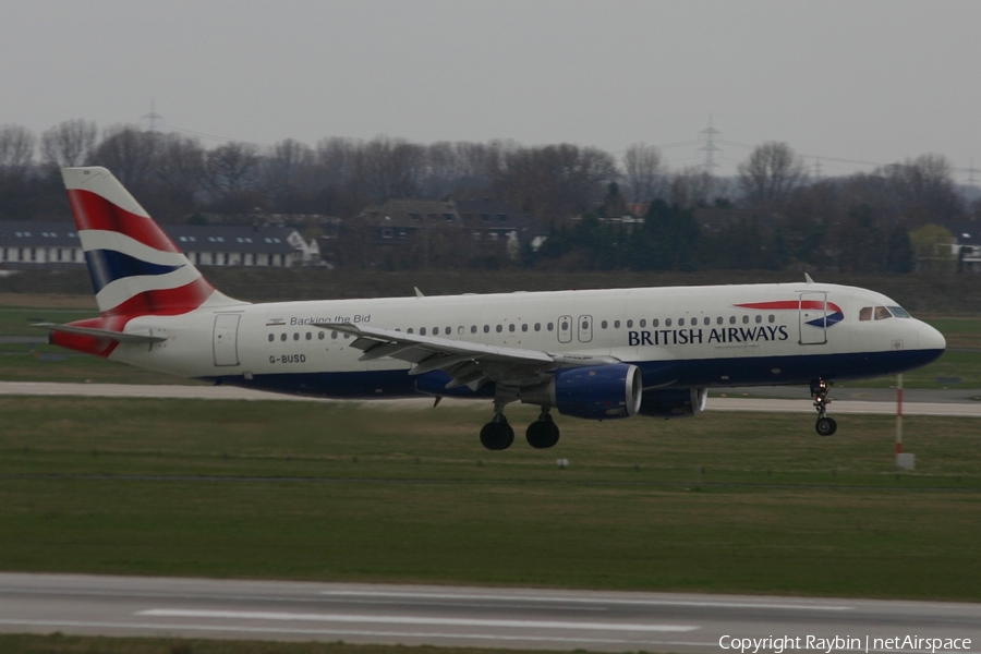 British Airways Airbus A320-111 (G-BUSD) | Photo 556857