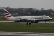 British Airways Airbus A320-111 (G-BUSD) at  Dusseldorf - International, Germany