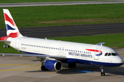 British Airways Airbus A320-111 (G-BUSE) at  Dusseldorf - International, Germany