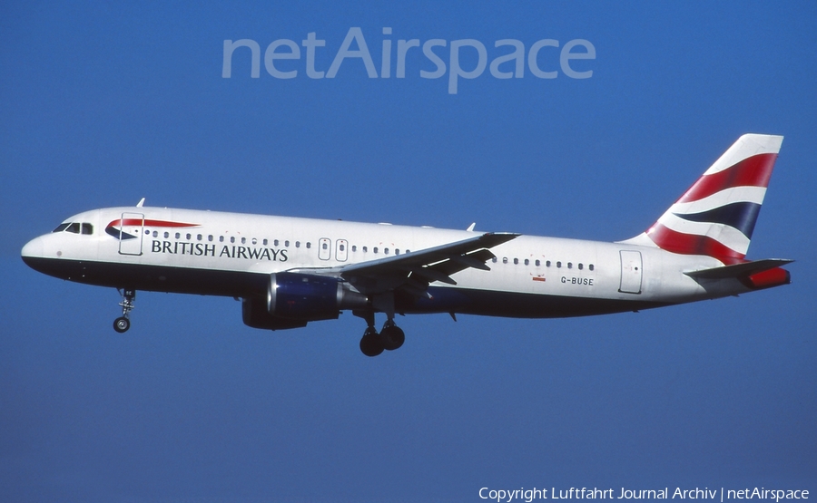 British Airways Airbus A320-111 (G-BUSE) | Photo 413019