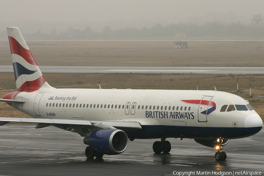 British Airways Airbus A320-211 (G-BUSH) | Photo 1972