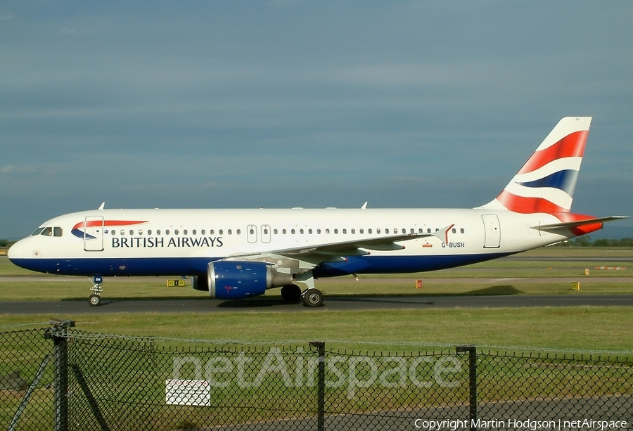 British Airways Airbus A320-211 (G-BUSH) | Photo 102636