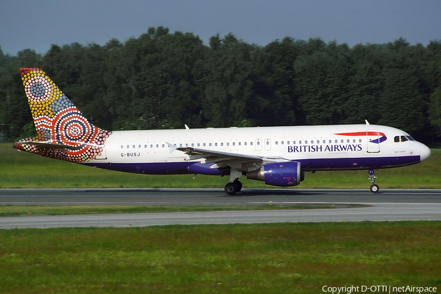 British Airways Airbus A320-211 (G-BUSJ) | Photo 327691