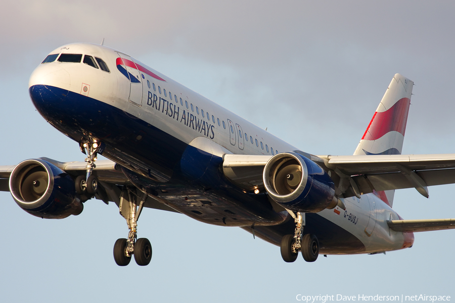 British Airways Airbus A320-211 (G-BUSJ) | Photo 3673