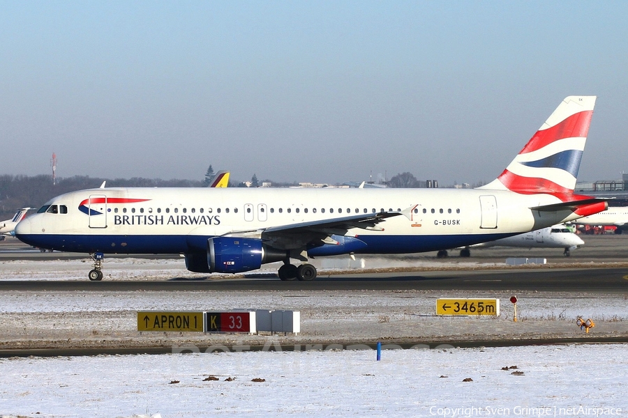 British Airways Airbus A320-211 (G-BUSK) | Photo 15639