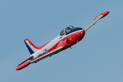 Newcastle Jet Provost Group BAC 84 Jet Provost T3A (G-BVEZ) at  RAF Abingdon, United Kingdom