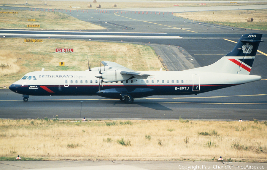 British Airways Express (CityFlyer Express) ATR 72-202 (G-BVTJ) | Photo 106121