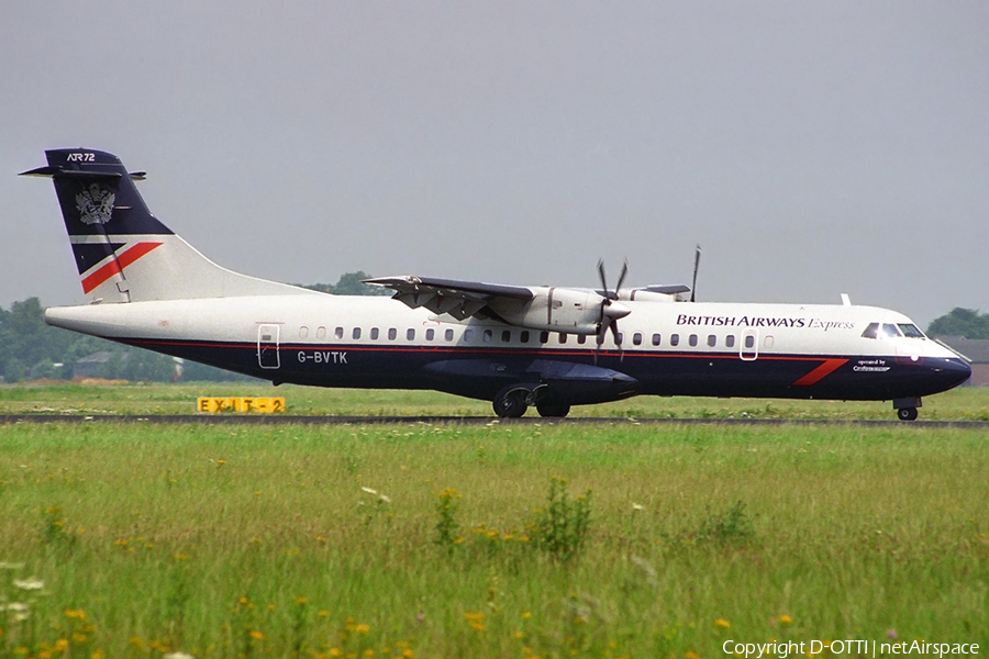 British Airways Express (CityFlyer Express) ATR 72-202 (G-BVTK) | Photo 247559