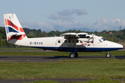 British Airways (Loganair) de Havilland Canada DHC-6-310 Twin Otter (G-BVVK) at  Glasgow - International, United Kingdom