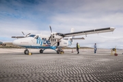 Flybe (Loganair) de Havilland Canada DHC-6-310 Twin Otter (G-BVVK) at  Barra - North Bay, United Kingdom