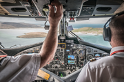 Flybe (Loganair) de Havilland Canada DHC-6-310 Twin Otter (G-BVVK) at  Barra - North Bay, United Kingdom