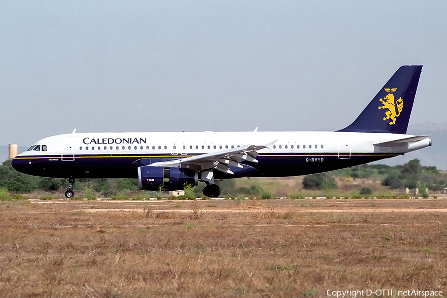 Caledonian Airways Airbus A320-231 (G-BVYB) | Photo 143701