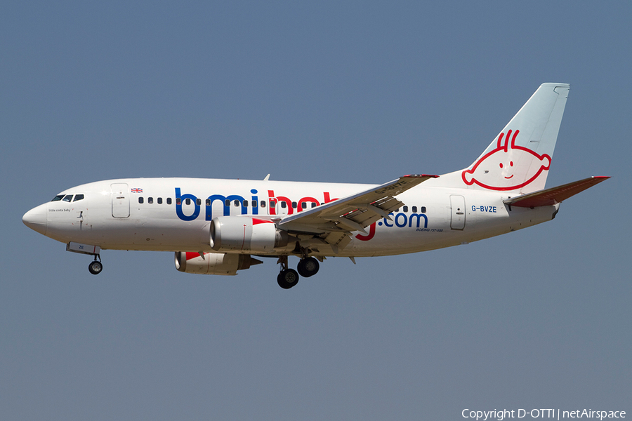 bmibaby Boeing 737-59D (G-BVZE) | Photo 366509