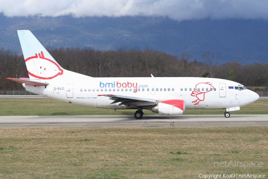 bmibaby Boeing 737-5Q8 (G-BVZI) | Photo 565789