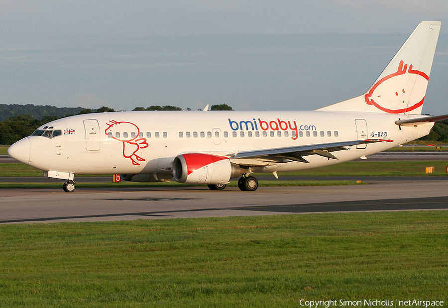 bmibaby Boeing 737-5Q8 (G-BVZI) | Photo 23519
