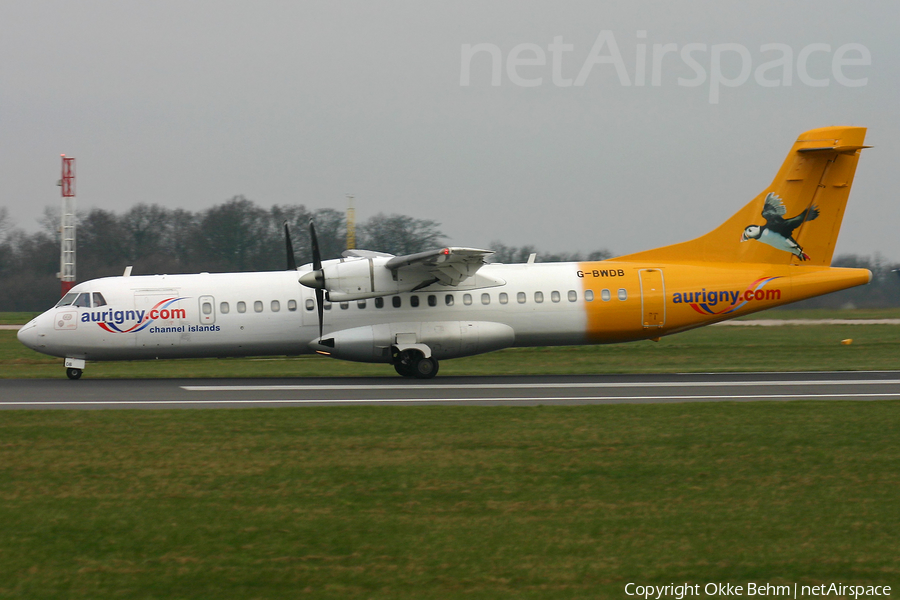 Aurigny Air Services ATR 72-202 (G-BWDB) | Photo 102331