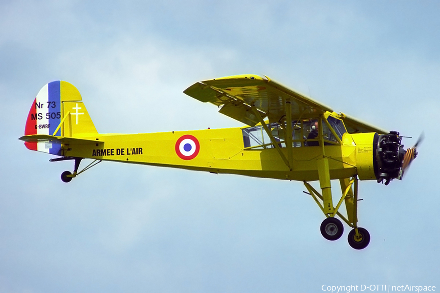 (Private) Morane-Saulnier MS.505 Criquet (G-BWRF) | Photo 323831