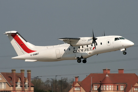 CityJet Dornier 328-110 (G-BWWT) at  London - City, United Kingdom