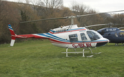 (Private) Bell 206B-3 JetRanger III (G-BXAY) at  Cheltenham Race Course, United Kingdom