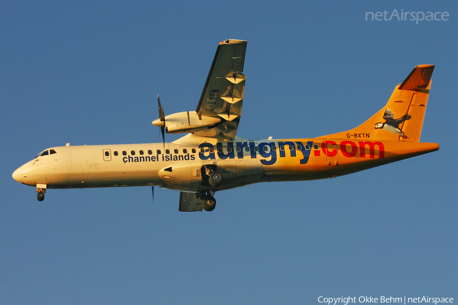 Aurigny Air Services ATR 72-202 (G-BXTN) | Photo 38232