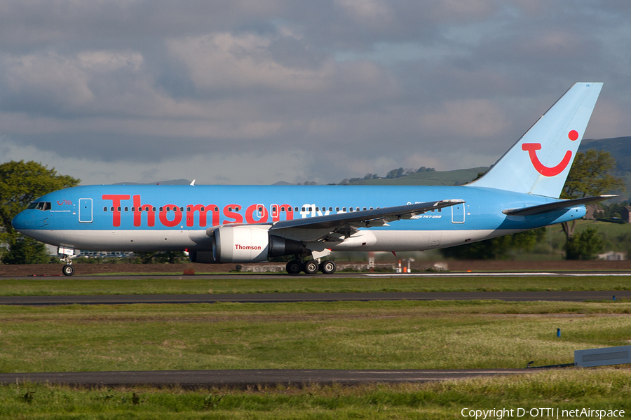 Thomsonfly Boeing 767-204(ER) (G-BYAB) | Photo 200690