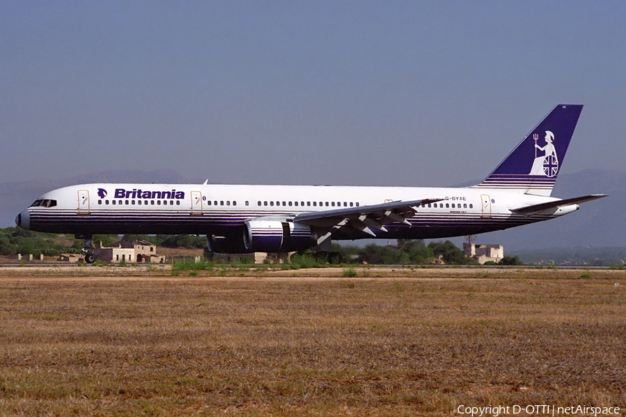 Britannia Airways Boeing 757-204 (G-BYAE) | Photo 147617