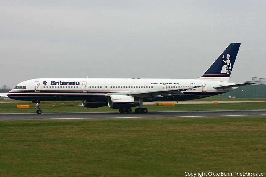 Britannia Airways Boeing 757-204 (G-BYAI) | Photo 72661
