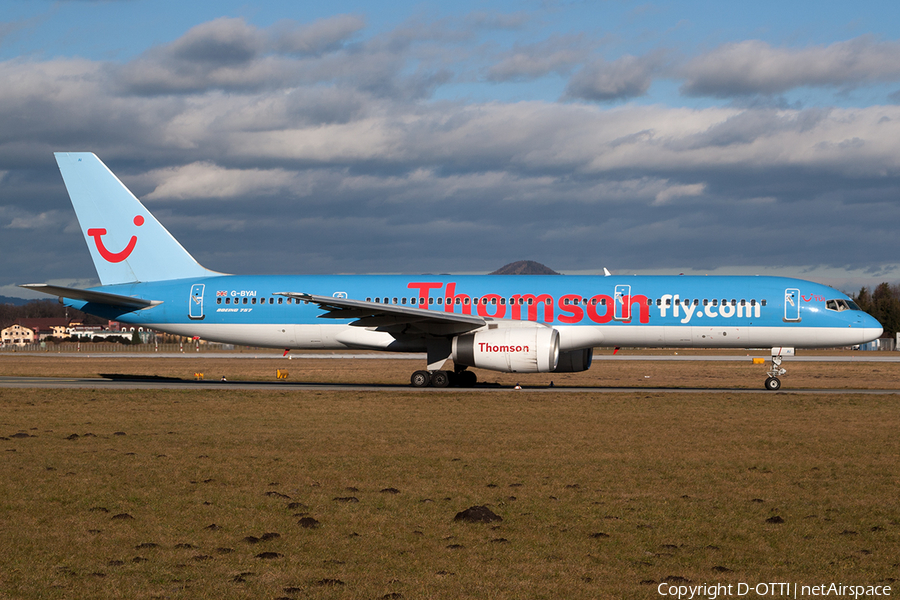 Thomsonfly Boeing 757-204 (G-BYAI) | Photo 192461