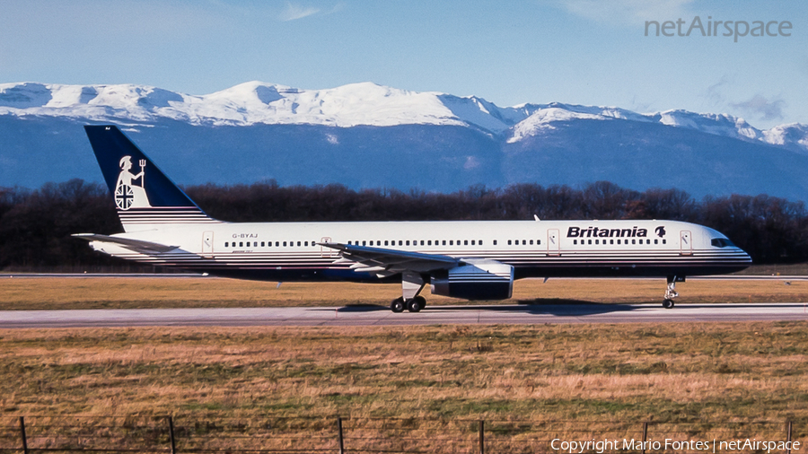 Britannia Airways Boeing 757-28A (G-BYAJ) | Photo 314447