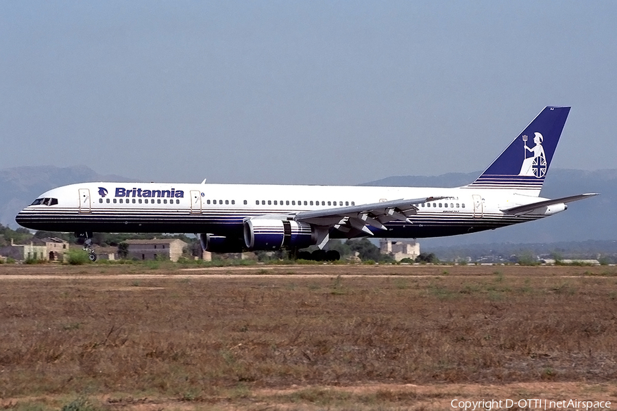 Britannia Airways Boeing 757-28A (G-BYAJ) | Photo 143702
