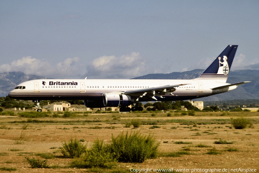 Britannia Airways Boeing 757-204 (G-BYAL) | Photo 460599