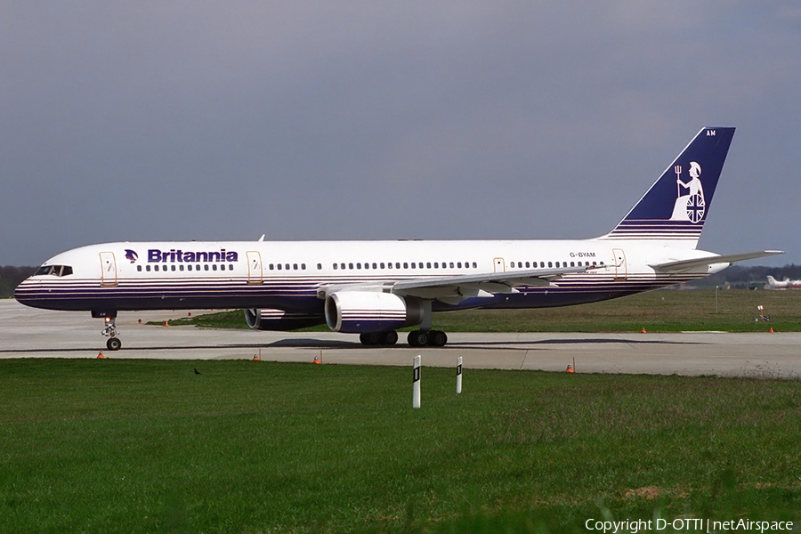 Britannia Airways Boeing 757-2T7 (G-BYAM) | Photo 179799