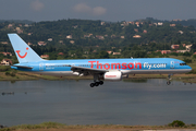 Thomsonfly Boeing 757-204 (G-BYAP) at  Corfu - International, Greece