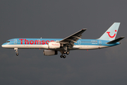 Thomsonfly Boeing 757-204 (G-BYAR) at  Corfu - International, Greece