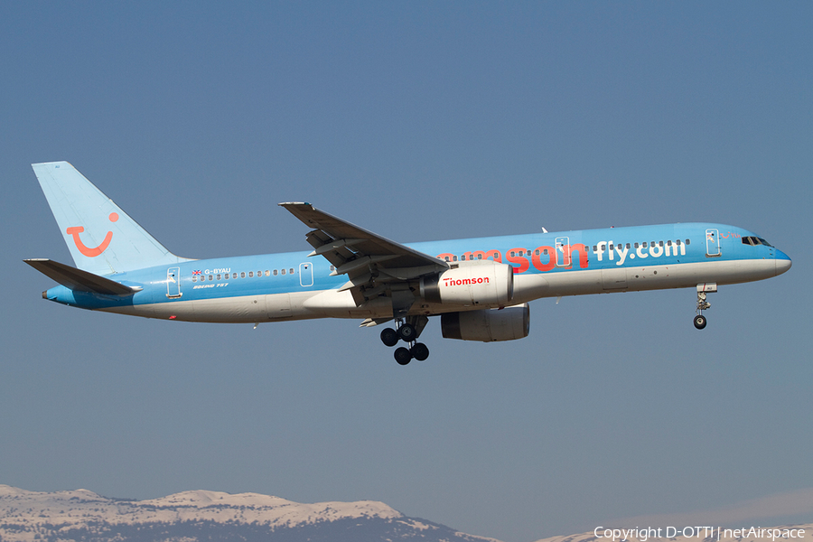 Thomsonfly Boeing 757-204 (G-BYAU) | Photo 376323