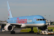 Thomsonfly Boeing 757-204 (G-BYAU) at  Manchester - International (Ringway), United Kingdom