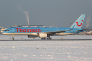 Thomson Airways Boeing 757-204 (G-BYAX) at  Salzburg - W. A. Mozart, Austria