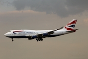 British Airways Boeing 747-436 (G-BYGB) at  Mexico City - Lic. Benito Juarez International, Mexico