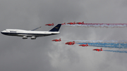 British Airways Boeing 747-436 (G-BYGC) at  RAF Fairford, United Kingdom