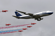 British Airways Boeing 747-436 (G-BYGC) at  RAF Fairford, United Kingdom