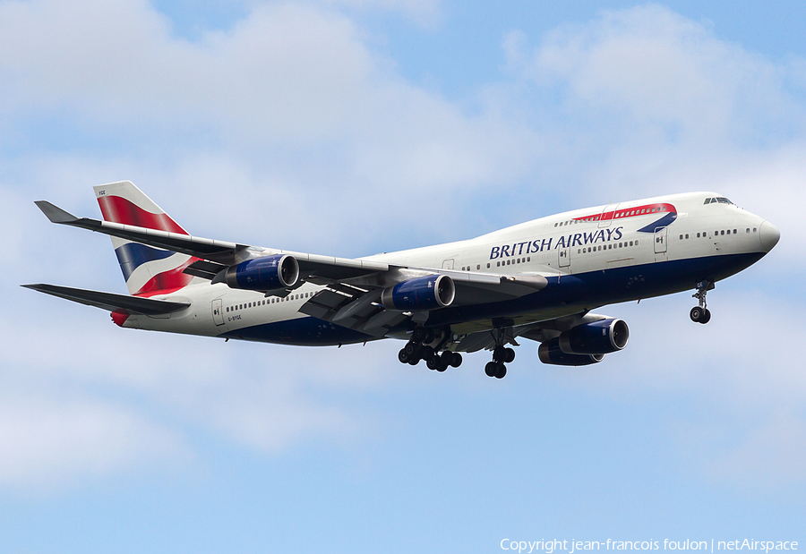 British Airways Boeing 747-436 (G-BYGE) | Photo 143426