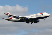 British Airways Boeing 747-436 (G-BYGE) at  London - Heathrow, United Kingdom