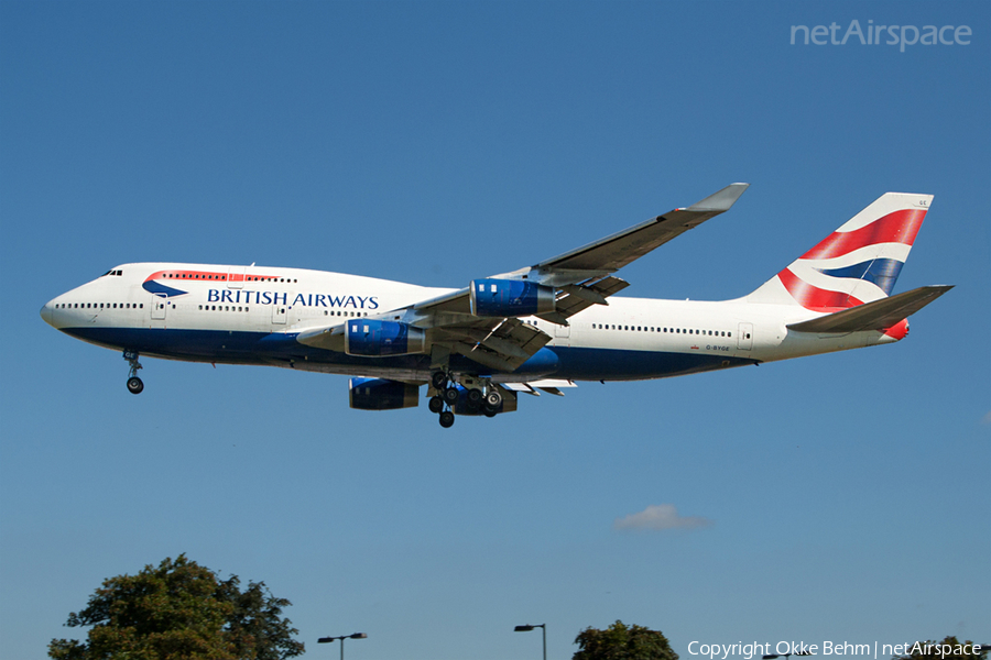 British Airways Boeing 747-436 (G-BYGE) | Photo 41753