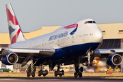 British Airways Boeing 747-436 (G-BYGF) at  London - Heathrow, United Kingdom